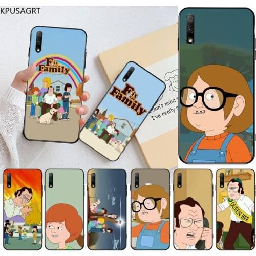 F Is for Family Luxury Phone Case For Huawei Nova 6se 7 7pro 7se honor 7A 8A 7C Prime2019