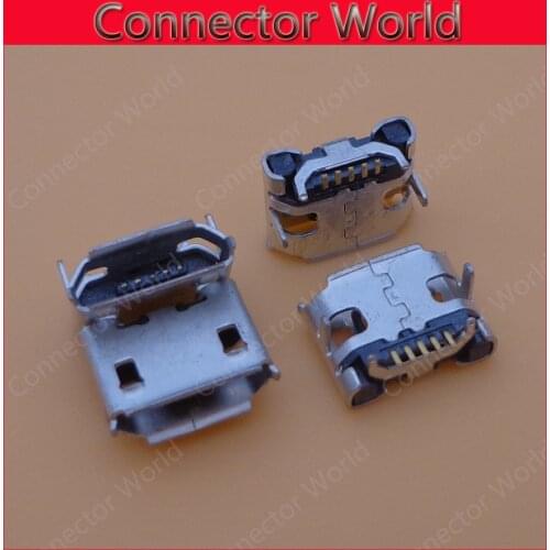 2-5pcs Retail DC jack Power Socket charging port 5-pin For Cube U55GT Talk 79 U65GT 9X T7 Data Sync mini Micro usb connector