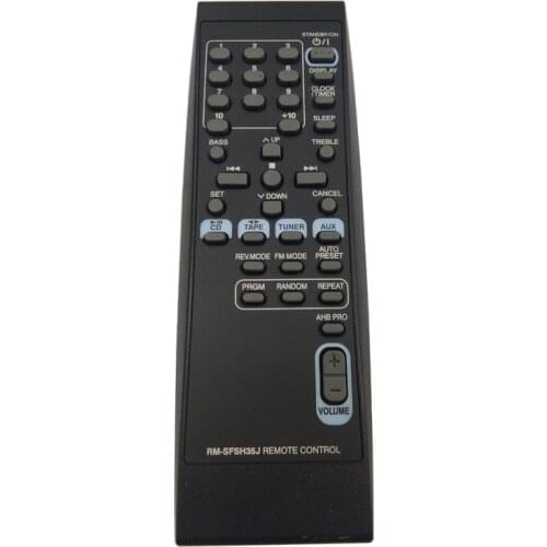 Original Remote Control RM-SFSH35J for JVCC RM-SUXH35U UX-H33 CA-UXH35 CA-FSX3 FSSD9 UX-H37 SD5 FSSD7 UX5 CA-UXP58V