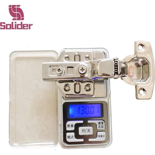 Solider 4 pc Stainless Steel Hydraulic Cabinet Door Hinges Damper Buffer Soft Close Quiet Kitchen Cupboard Furniture Hardware