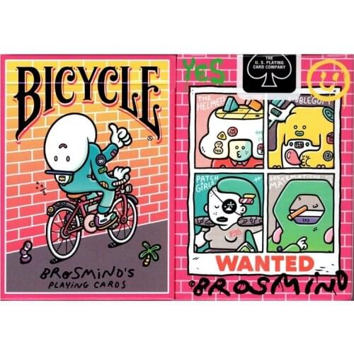 Bicycle Brosmind Four Gangs Playing Cards USPCC Collectable Deck Poker Size Card Games Magic Trick Props