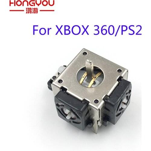 120Pcs For PS2 Controller Repair part For XBOX 360 3D Joysticks Metal Analog Sticks 3D Analog Joystick