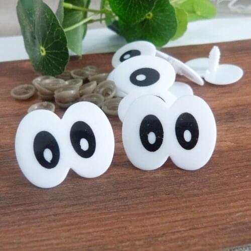 28x35mm new print eyes plastic safety toy eyes & soft washer for diy plush doll bear accessories--20pcs--50pcs--100pcs option