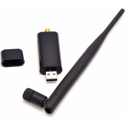 RTL8811AU WN4509L 802.11ac 600Mbps Wireless USB WiFi Adapter WLAN Card +6dBi WiFi Antenna for Linux/Windows 7/8/10 Mac 10.4-12.5