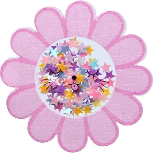 Sequin Shaker Animal Quicksand Acrylic Planar Resin DIY Making Bows Hairpin Phone Case Jewelry Accessory