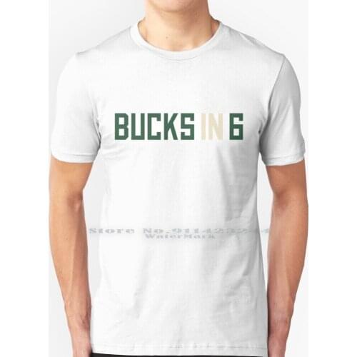 In 6 T Shirt 100% Pure Cotton Basketball Giannis Greek Freak Sports Creative Trending Vintage Cool Gift Euro Us Size Big Size