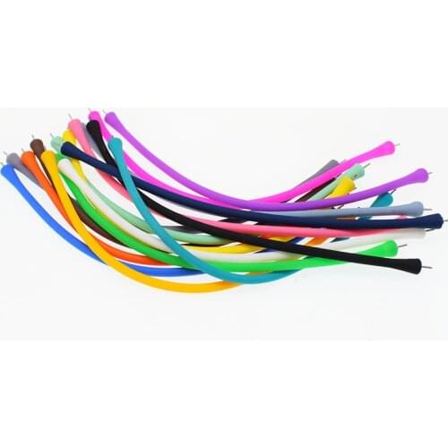 ICNWAY 10pieces Silicone 160-180mm Comfortable and flexible bracelet