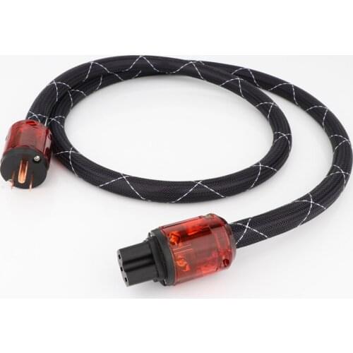 OFC HIFI US version AC Audio Cable Power Cord, Pure Copper Power Cable,P-046/C-046 Connector Plug