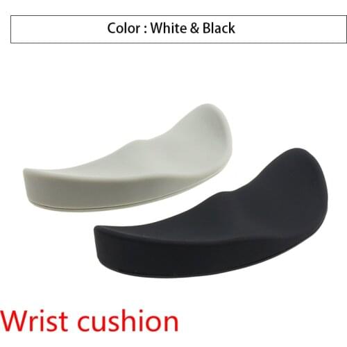 Wrist cushion Wrist Rest Support Mat Ergonomic Silicon Gel Non-Slip Streamline Computer Mouse Pad For Vertical Mouse Gaming PC