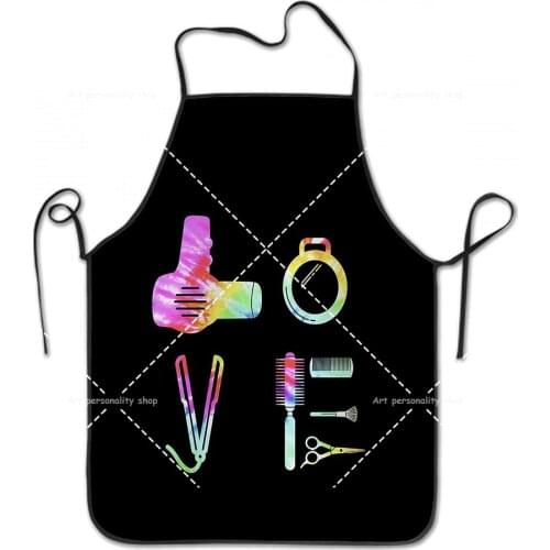 Cooking Kitchen Chef Apron, Funny Bib Aprons Hairstylist Apron for Unisex Durable for Baking Gardening Sewing BBQ Waterproof