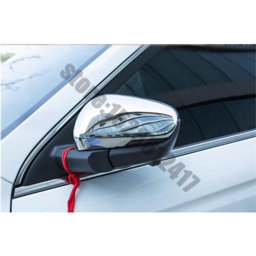 For Chery Tiggo7 Tiggo 7 2016-2019 ABS Chrome Car Side Door Rearview Mirrors Cover Trim Car styling