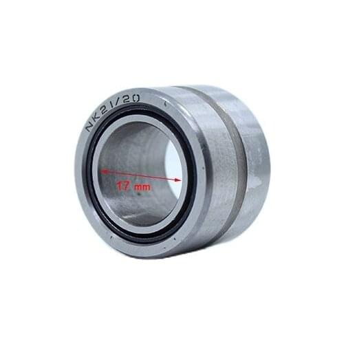 NKI17/20 Bearing 17*29*20 mm ( 5 PC ) Solid Collar Needle Roller Bearings With Inner Ring NKI 17/20 Bearing