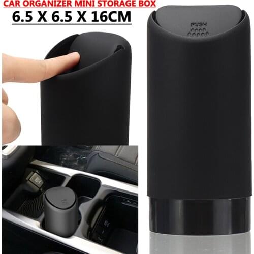 New Arrival Silicone Car Trash Rolling Cover Type Garbage Cup High Quality Trash Organizer Box Cars Interior Replacement Parts