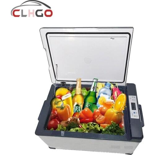 New 25L 30L 40L 50L 75L Portable Refrigerator AC/DC 12V/24V Compressor For Car Home Use Camping Freezer Travel Cooler