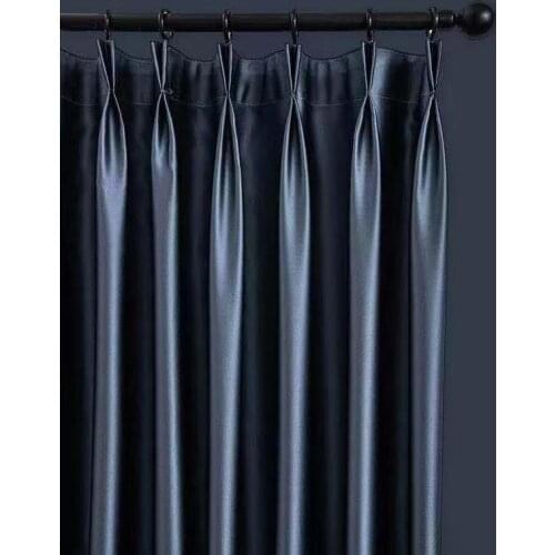 Window Curtain Full Shading Nordic Modern For Living Room Bedroom Insulation Curtains Soundproof Finished