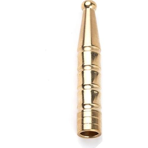 8mm/5mm Brass material cigarette holder Smoking Filter Mouthpiece Reduce Tar 61*10mm 17g
