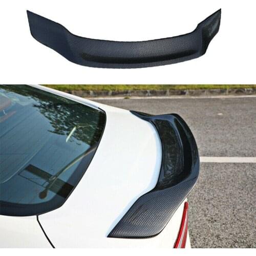 R Style Carbon Fiber Rear Trunk Wing Spoiler Visor Boot Top Lip Lid Retrofit HighKick For Honda Accord 10th 2018 2019 2020 2021