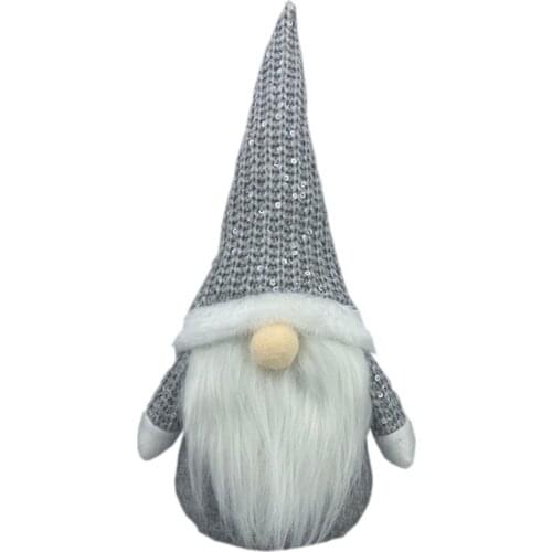 Christmas Faceless Doll Plush Gnomes Figurines Toys Merry Christmas Home Party New Year Desktop Decor Xmas Birthday Gift For