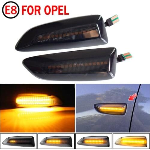 Led Dynamic Turn Signal Side Marker Light Sequential Blinker Light For Opel Astra J Astra J K Zafira C Insignia B Grandland X