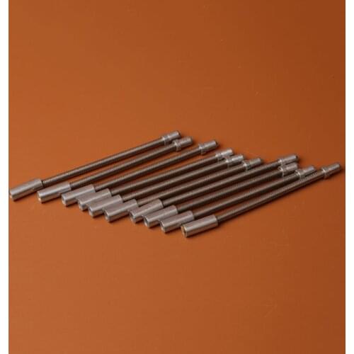 Mountain Bike Bicycle V Brake Cable Brake Noodles Stainless Steel Brake Tube Fittings Guide Bend Tube Pipe Aluminum Alloy Pipe