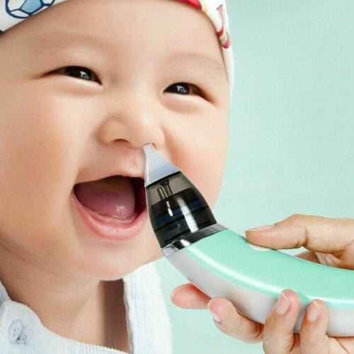 USB Nasal Aspirator with Five Suction Levels Newborns Infants Small Children baby sucker cleaner Sniffling Equipment Safe