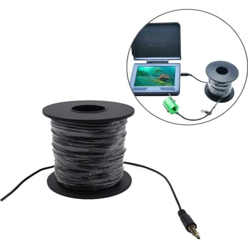 20m FishingFishing Boat Fish All For Fishing Bite Alarm Camera Cable Underwater Camera Data Transmission Line 154lb(70kg)