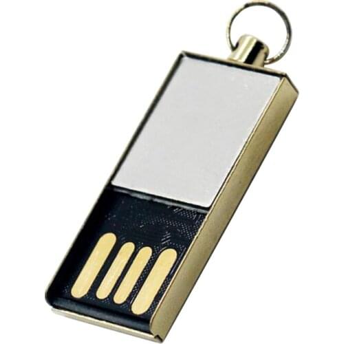 Waterproof Alloy mini USB Flash drive High Speed Memory Stick U disk Gold 16GB
