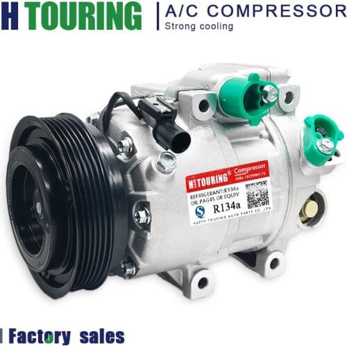 VS18 AC Compressor For Car Hyundai Sonata Santa Kia Sorento Veracruz Optima Amanti Magentis 977012B250 977012B201 977011U100