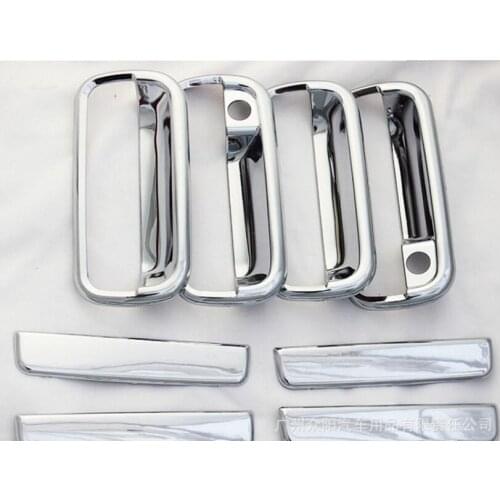 High Quality ABS Plating 1998-2002 for Toyota HILUX SURF Door handle sequined door bowl decorative stickers