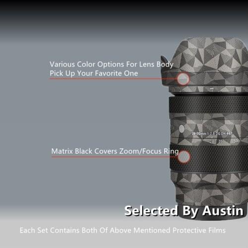 Lens Skin Guard Wrap Film For Sigma 28-70 f2.8 DG DN Lens Decal Protector Anti-scratch Coat Cover Case