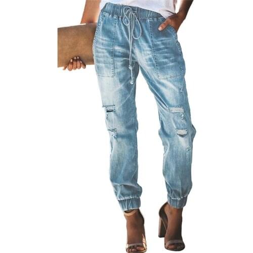 ZJEGA Womens Ripped Jeans