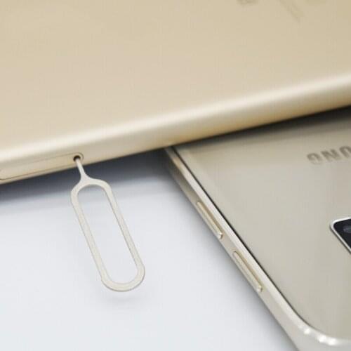 10pcs Convenient Tray Holder Eject Metal Pin Sim Card Needle for Phone 5 5S 6 6S 7 8 X for Pad 2 Cell Phone Tool
