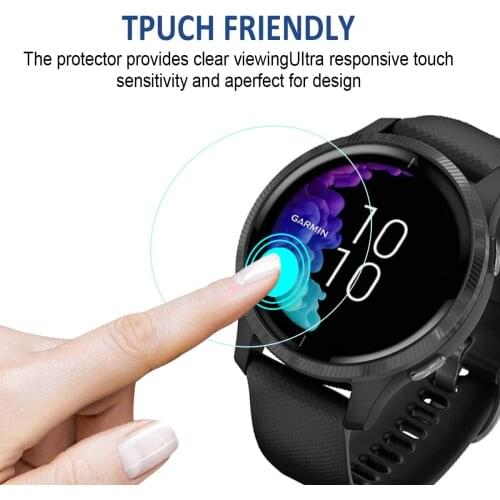 2pcs/lot Protective Film For Garmin Venu 2 2S Smartwatch Ultra-thin Full Cover Hydrogel clear Tpu soft Screen Protector Films