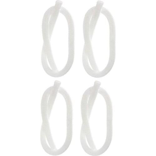 4 Pcs Accessory Hose Replacement for Intex Models 607 637 1.25inch Diameter Pool Pump Hose - 59inch (150cm)