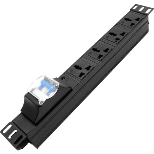 Wireless superpower 16A/32A 4000/8000W Air Switch Universal Power strip 4 Units Outlet Industrial Socket Aluminum alloy shell