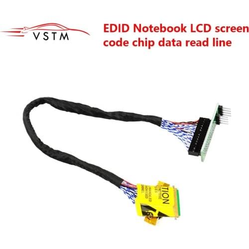 EDID Notebook LCD screen code chip data read line LED LCD 2 in 1 For RT809F RT809H TL866 II Plus Programmer
