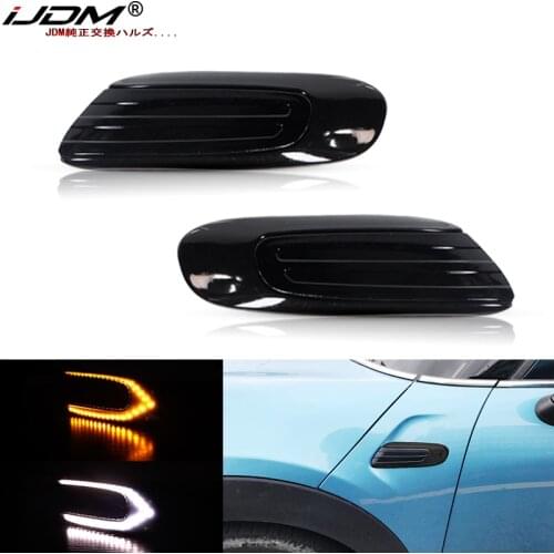 IJDM Side Marker Turn Signal Indicator Repeater Light Lamp For BMW Mini Cooper F55 F56 F57 2014-2017 Turn Signal/Parking DRL