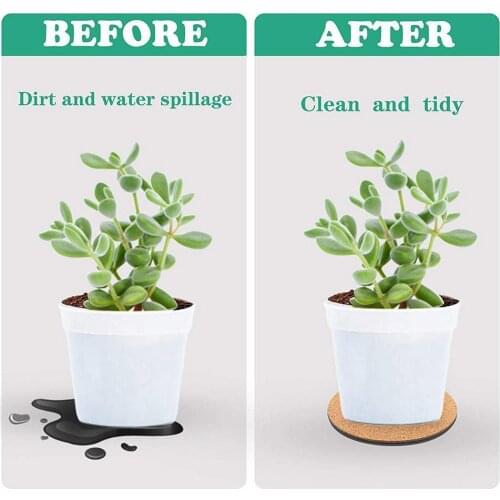 1pc Round Shape Plain Natural Cork Coasters Wine Drink Mats Cup Tea Pad For Home Table Coffee Office New Kitchen X8U4