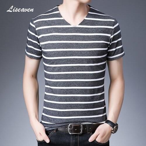 Liseaven Mens Summer T-shirts