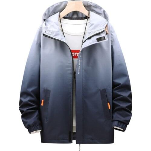 Mens Windbreaker Jackets Korean Casual Hooded Jackets Streetwear Jaket Men Women Loose Harajuku Sport Coat Jacket Male Clothes