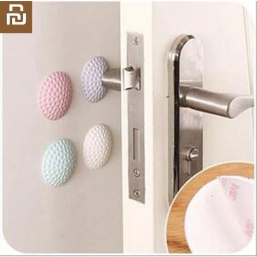 New Door Silicone Suction Cup Door Sucker Handle Anti-collision Pad Mute Reduce Noise Toilet refrigerator door Protection