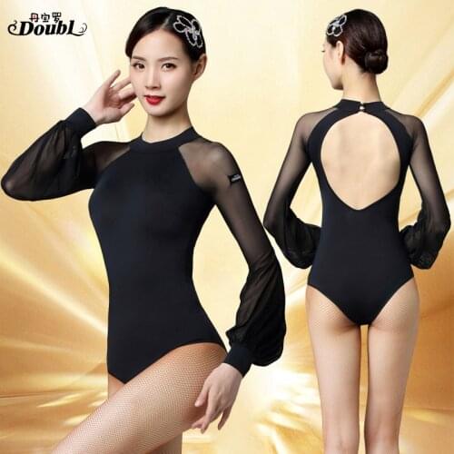 New woman Latin dance leotards Dance Clothes Women Latin Salsa Rumba Chacha Dance Performance Practice Costume
