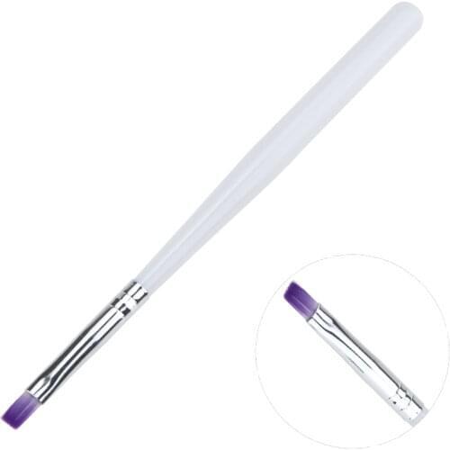 Professional Nail Art Pen Brush UV Gel Acrylic Painting Drawing Liner Polish Brush Tips White Handle Manicure Nail Art Tool