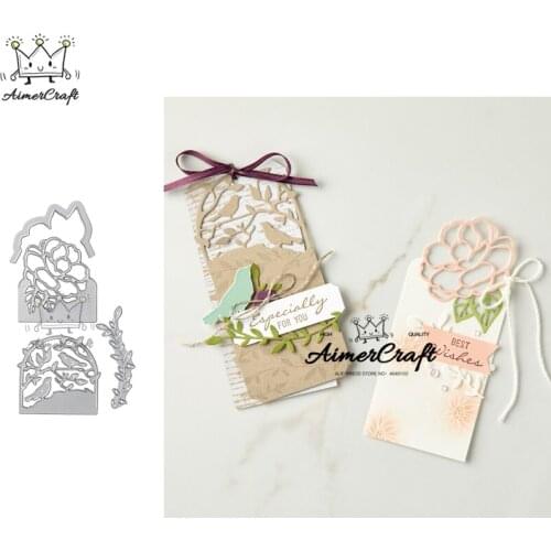 Flower Bird Metal Cutting Dies Stencils For DIY Scrapbooking Album Paper Card Decorative Craft Embossing Die Cuts New 2019