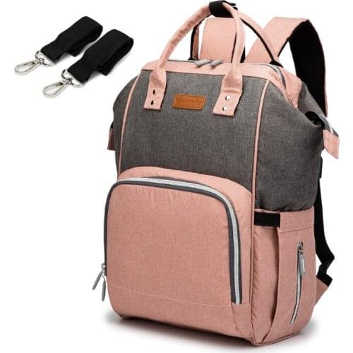 Women Backpack Fashion Nappy Bag Mummy Large Capacity Bag Mom Baby Waterproof Outdoor Travel Diaper Bags For Baby Care Backpack