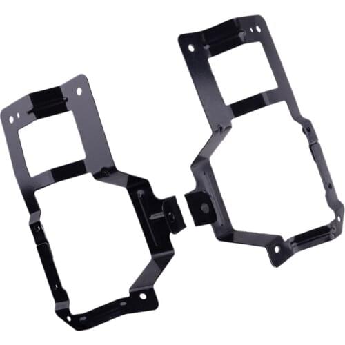 1 Pair Front Fog Light Lamp Holder Bracket MR482497 MR482498 Fit for Mitsubishi Montero Pajero Sport 2000 2001 2002 2003 2004