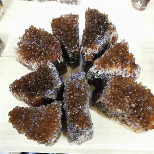 1pc Hot Natural yellow amber calcite raw stone crystal gem collection of rough rock mineral specimens healing home decor