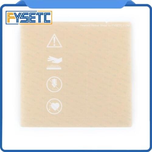 1pc Prusa i3 MK3 MK52 Sheet Heat Bed Platform Buildplate Transparent Sticker Sheet For Prusa i3 Mk3 Mk2.5 Heat Bed With 300LSE