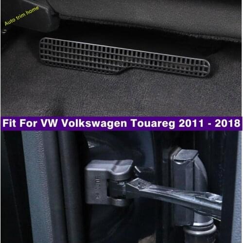 Car Accessories Seat Below Dust Plug Air AC Outlet Vent / Door Stop Rust Waterproof Protection Cover For VW Touareg 2011 - 2018
