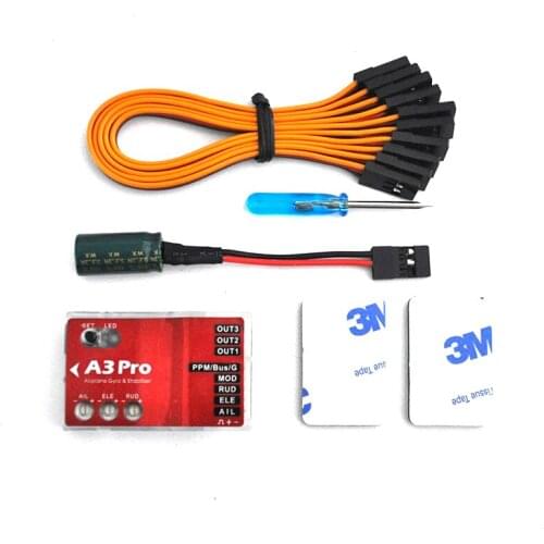A3 Pro 6-Axis Gyroscope Flight Control Balancing Apparatus airplane gyro stabilizer for Fixed Wing